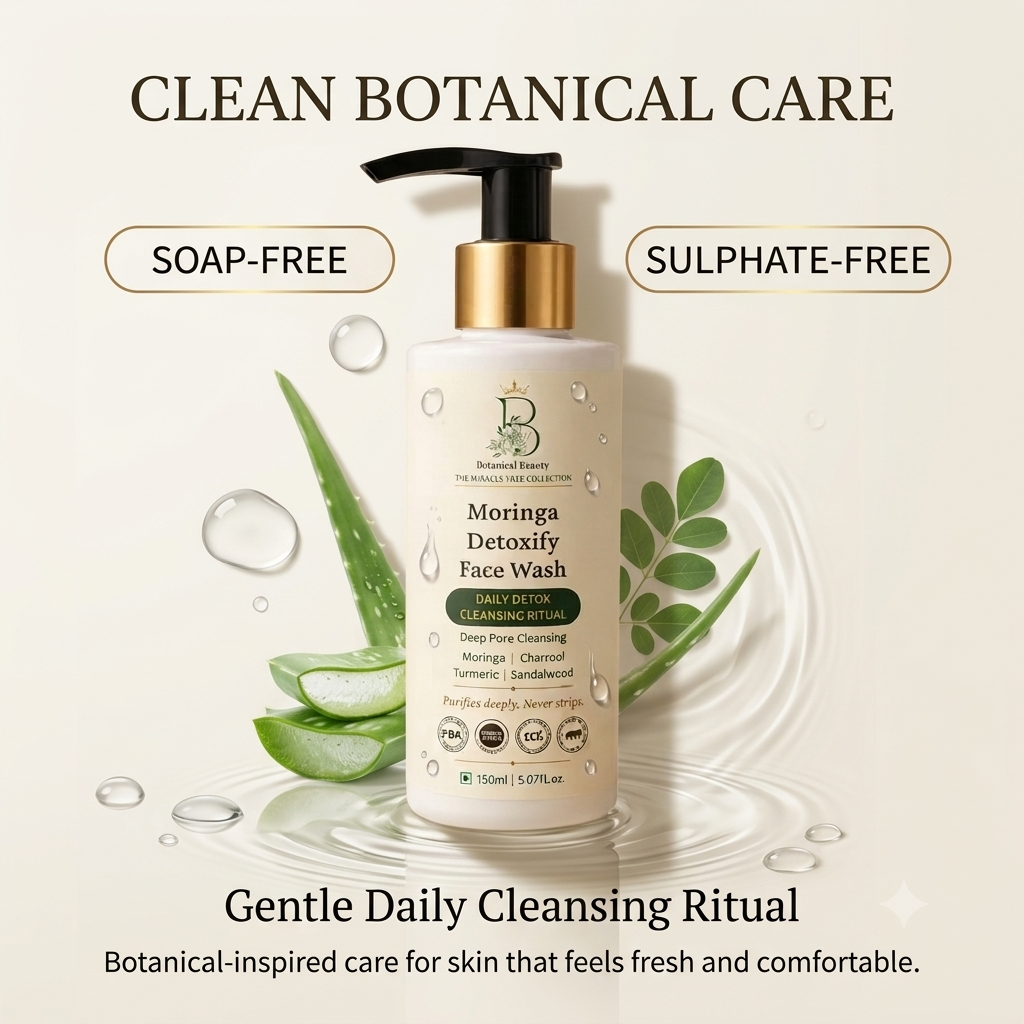 MORINGA DETOXIFY FACE WASH 150ML